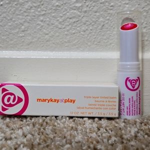 Mary Kay At Play Triple Layer Tinted Balm Atomic Red .12 oz.